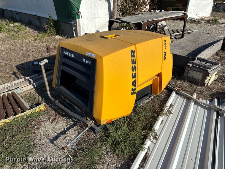 2004 Kaeser M26 air compressor - EV6120