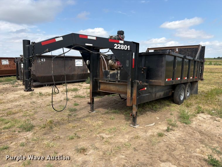 Shop Built dump trailer - EW2178