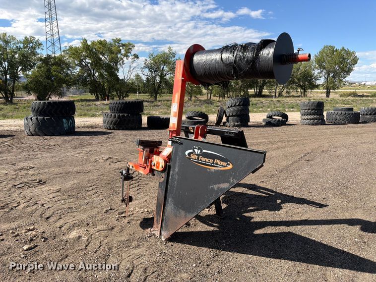 Silt fence plow - EW2216