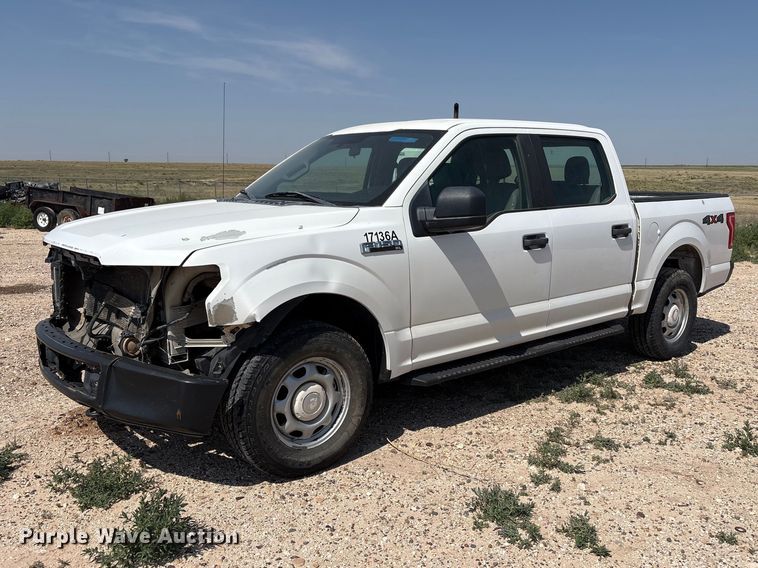2017 Ford F150 Crew Cab pickup truck - EW8674