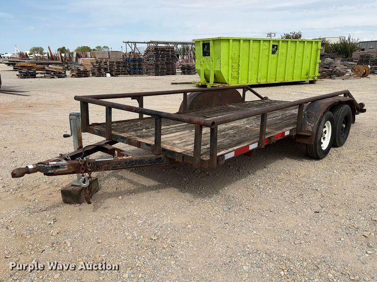 Shop built utility trailer - EW8693