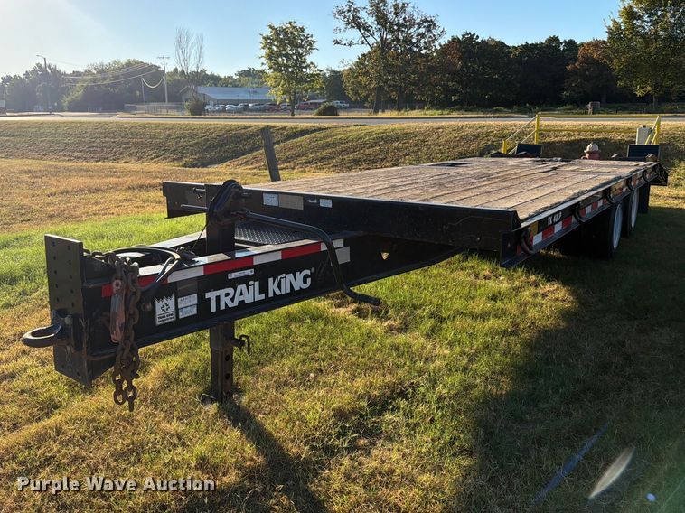 2018 Trailer King TK 40LP equipment trailer - EX4124