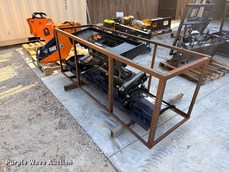 2025 Mower King SPA84 skid steer dozer blade - FB8292