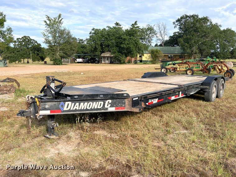 2023 RoadClipper Diamond C HDT210 tilt deck utility trailer - FB8307