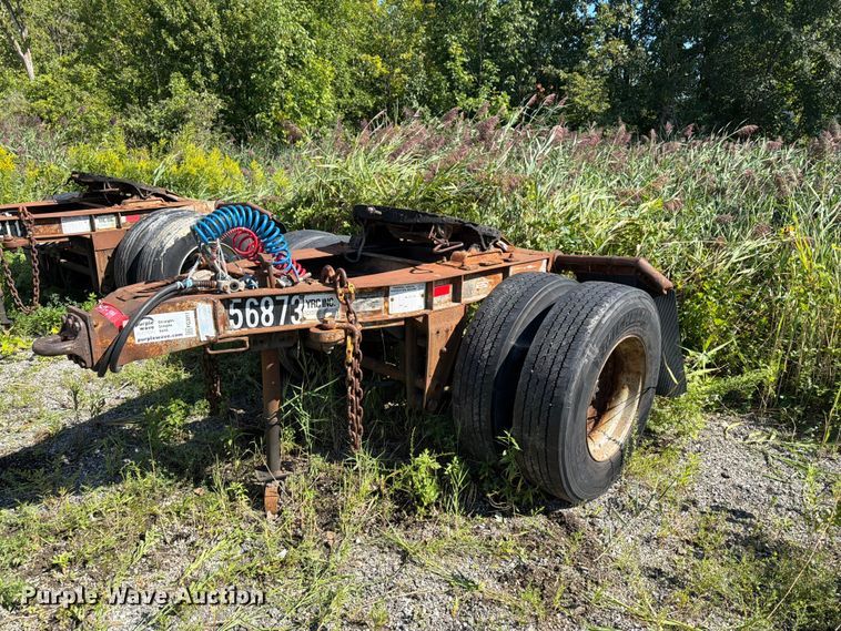 1987 Fruehauf Trailer Corporation dolly - FG3011