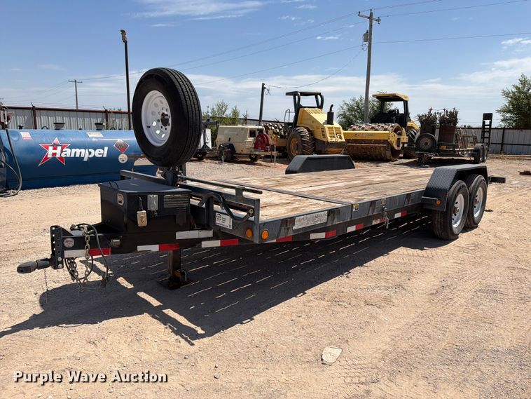 2010 Load Trail tilt deck equipment trailer - FI0366