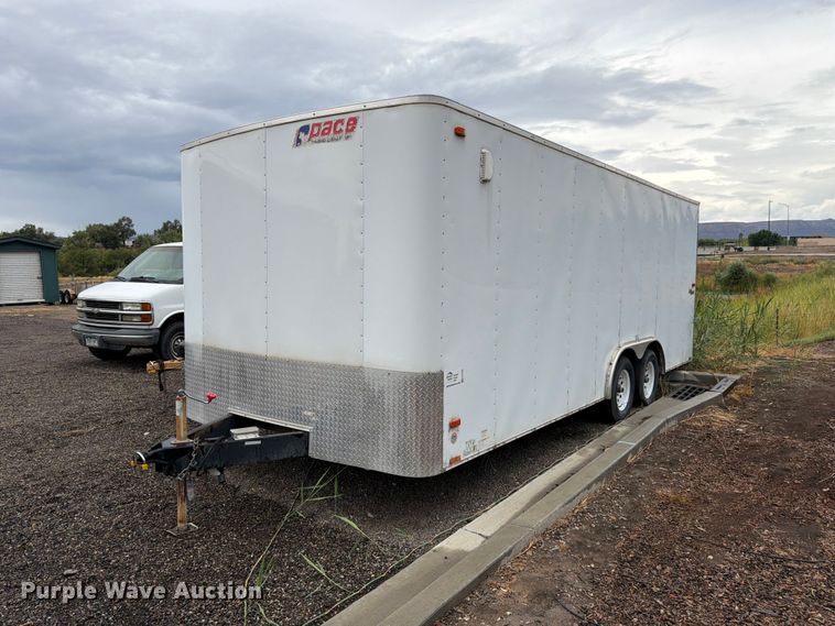 2014 LGS Trailers Pace enclosed cargo trailer - FK4596