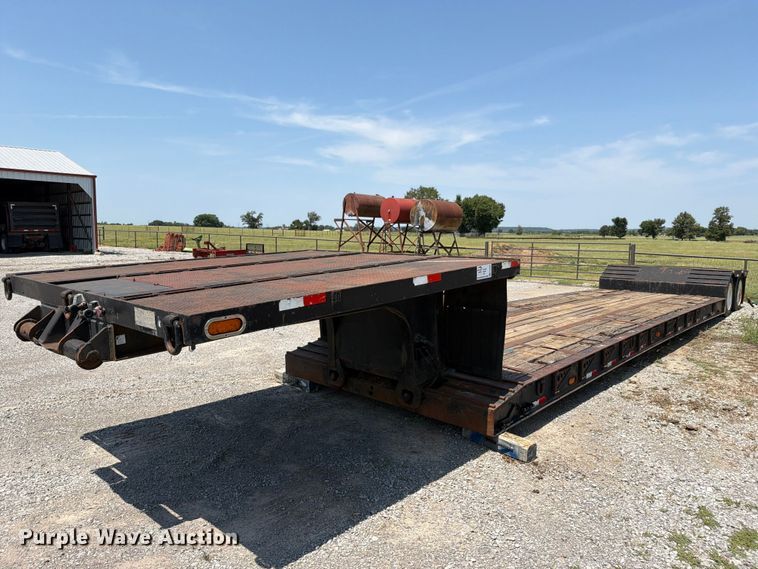 1997 Talbert lowboy equipment trailer - FN2553