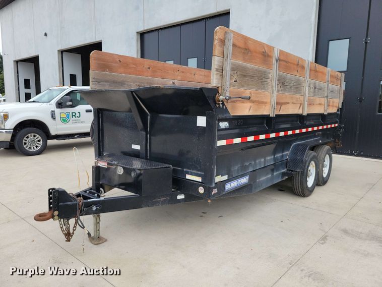2019 Sure-Trac ST8216HLOD dump trailer - FU0027