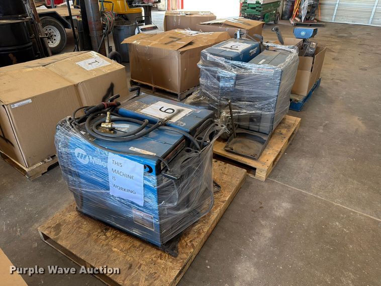 (4) Millermatic 252 welders - NC9840