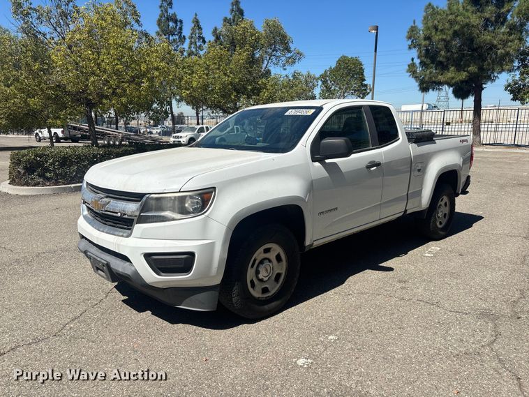 2019 Chevrolet Colorado Ext. Cab pickup truck - YA3898
