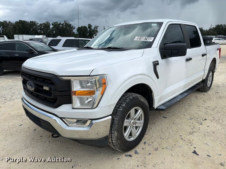 2021 Ford F150 Crew Cab pickup truck - YA4035