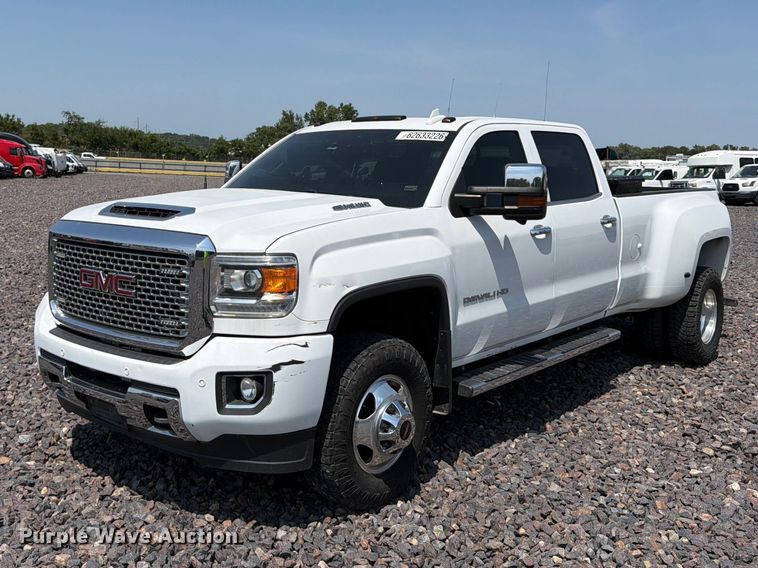 2017 GMC Sierra 3500HD Denali Crew Cab pickup truck - YA4308