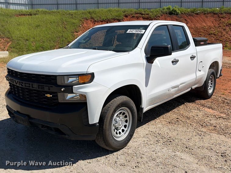2022 Chevrolet Silverado 1500 Crew Cab pickup truck - YA4529