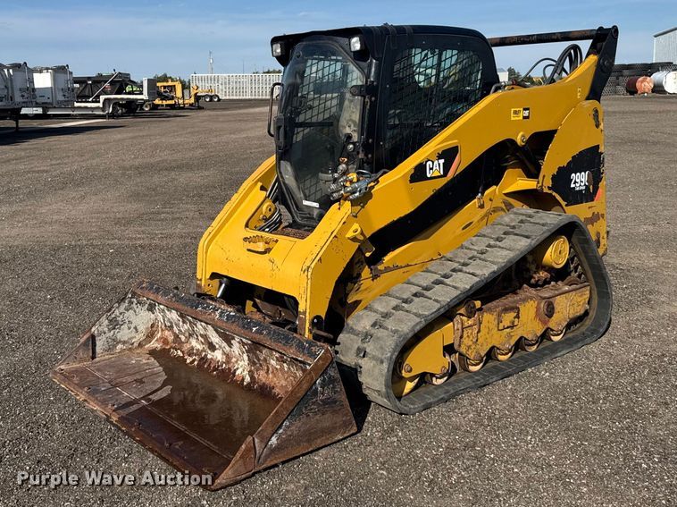 2010 Caterpillar 299C tracked skid steer loader - DY3278