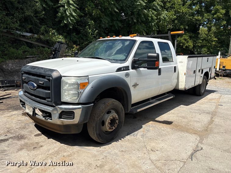 2016 Ford F550 Super Duty Crew Cab utility / service truck - EF1327