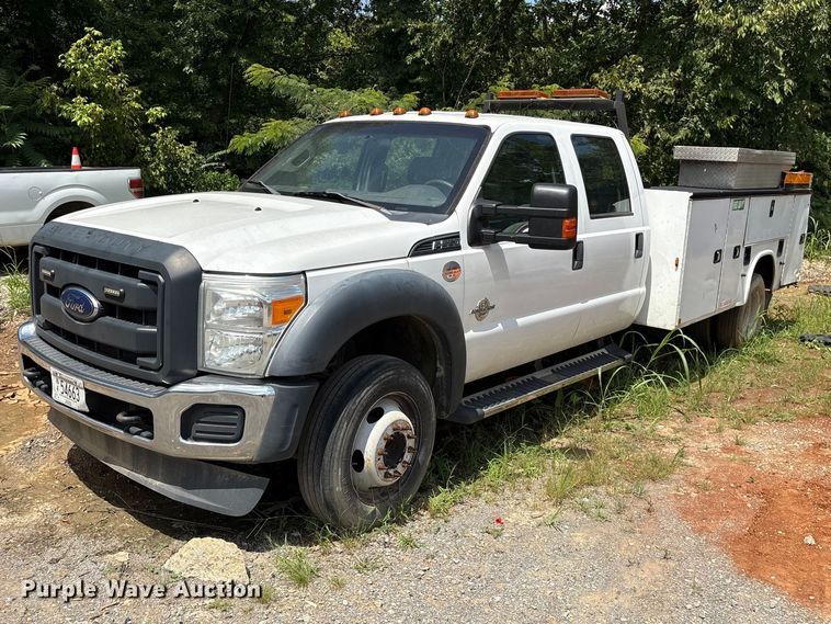 2016 Ford F550 Super Duty Crew Cab utility / service truck - EF1328