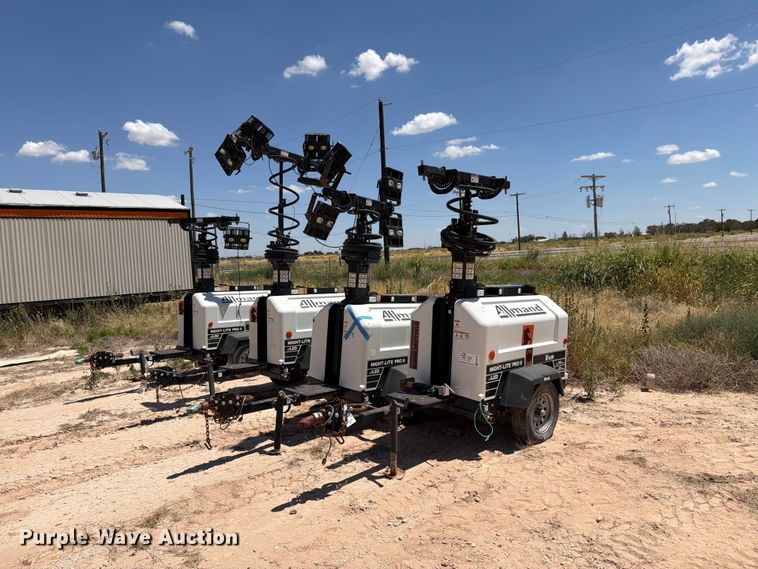 (4) Allmand Night -light pro light towers - EF6336