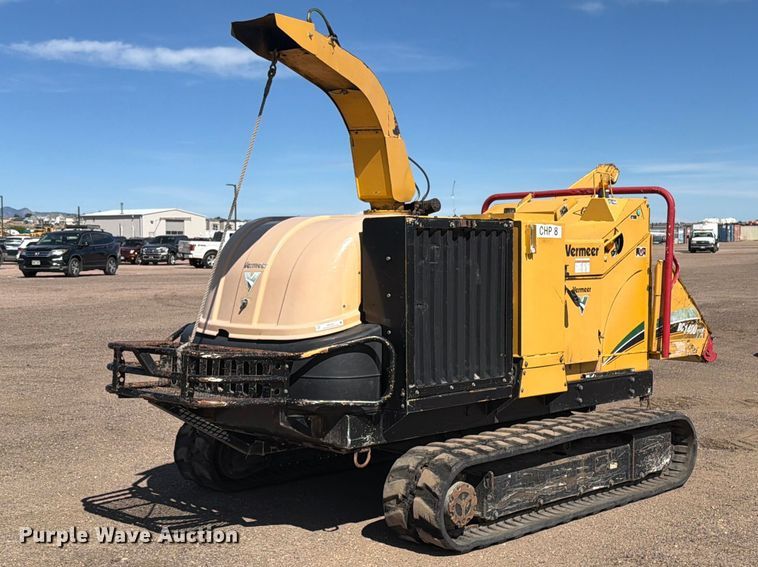 2008 Vermeer BC1400TX tracked wood chipper - EW1051