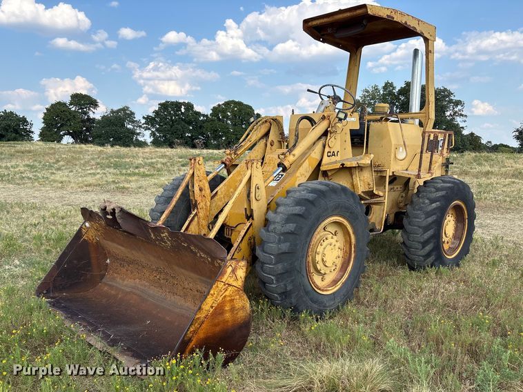 1981 Caterpillar 910 wheel loader - EX0024