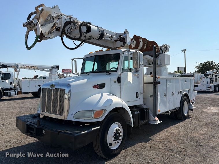2007 Peterbilt 335 digger derrick truck - FB5049