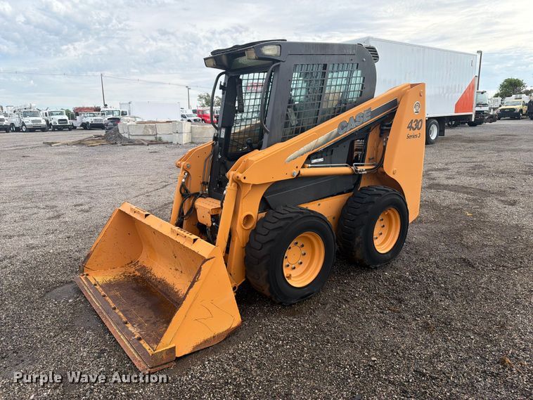 2008 Case 430 Series 3 skid steer loader - FB5084