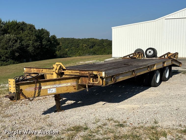 2000 Shop built equipment trailer - FG0624