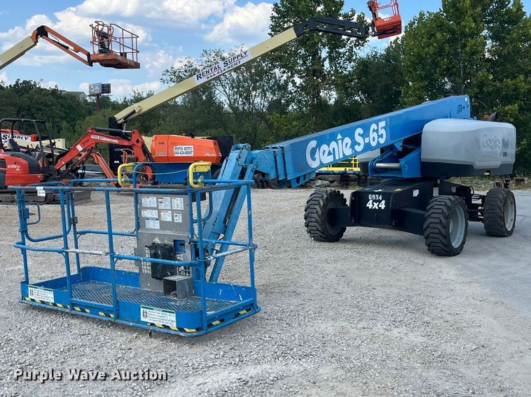 2015 Genie S-65 boom lift - FG0630