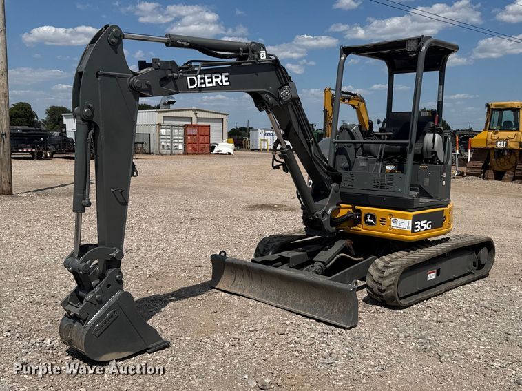 John Deere 35G mini excavator - FH6631
