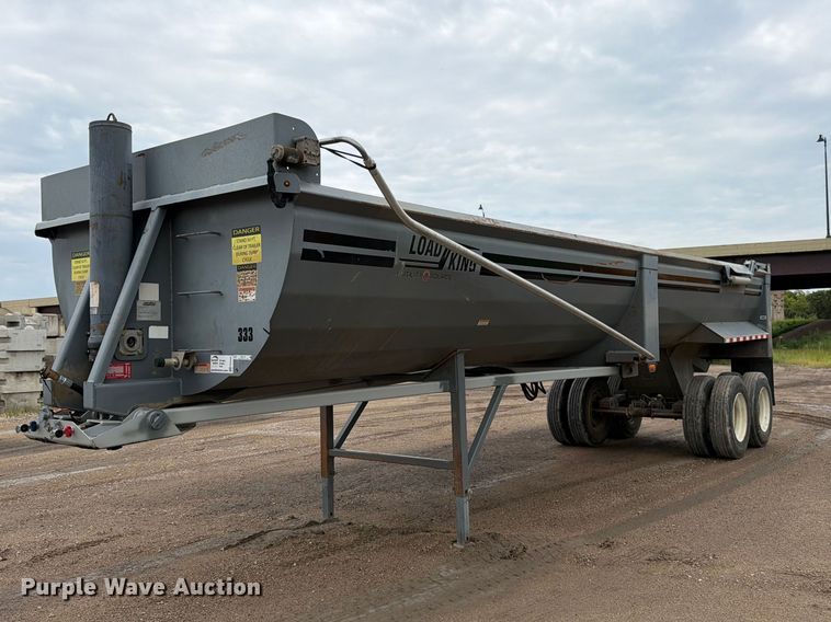 2017 Load King RH 3226 end dump trailer - FK3342
