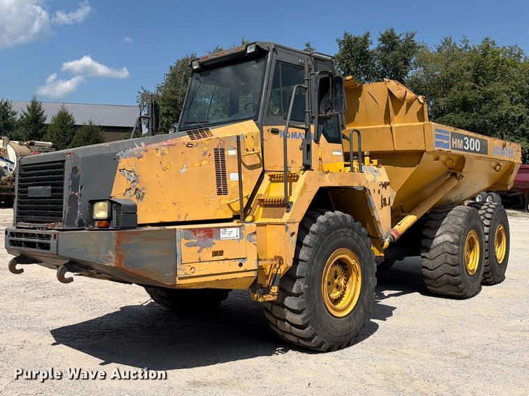 2008 Komatsu HM300-2 articulated haul truck - FK4132