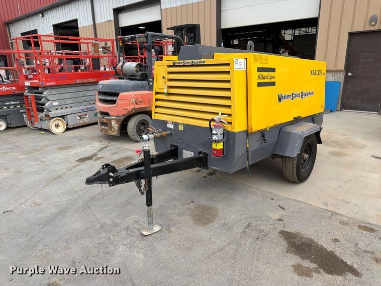 Atlas Copco XAS 375 T3 air compressor - FK4593