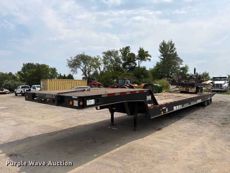 1991 Landoll Corporation 317E drop tilt deck equipment trailer - FN5810