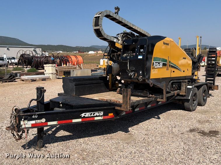 2016 Vermeer D23x30 Navigator Series III directional boring unit - FT6680