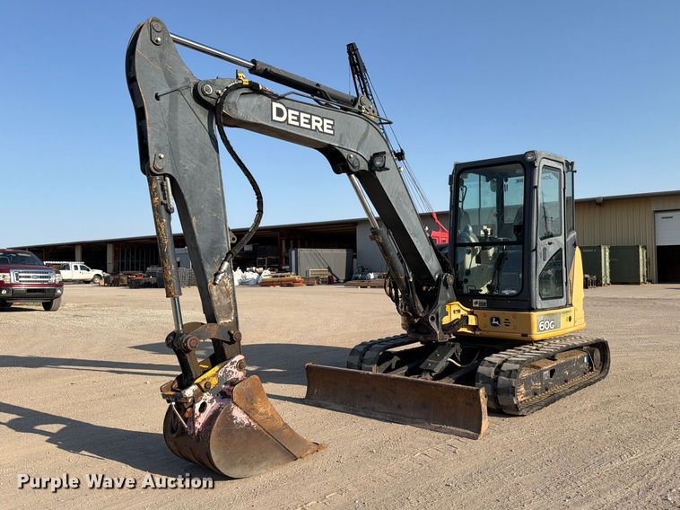2013 John Deere 60G mini excavator - MZ9893