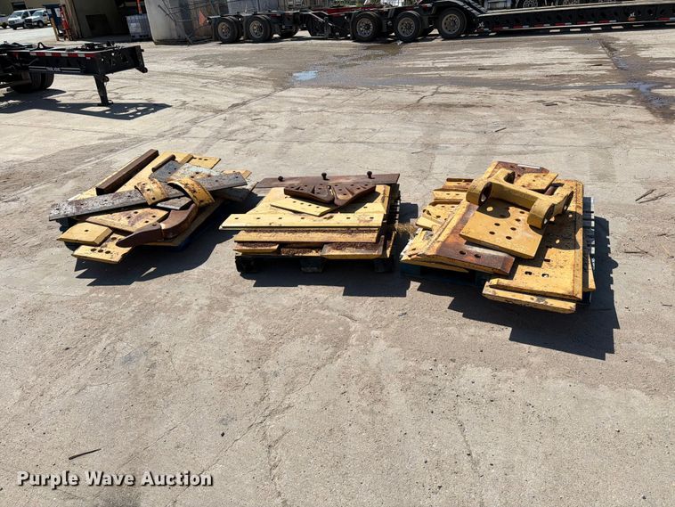 (3) pallets of scraper attachments - MZ9976
