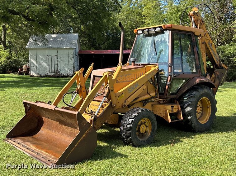 1991 Case 580K backhoe - NM9887