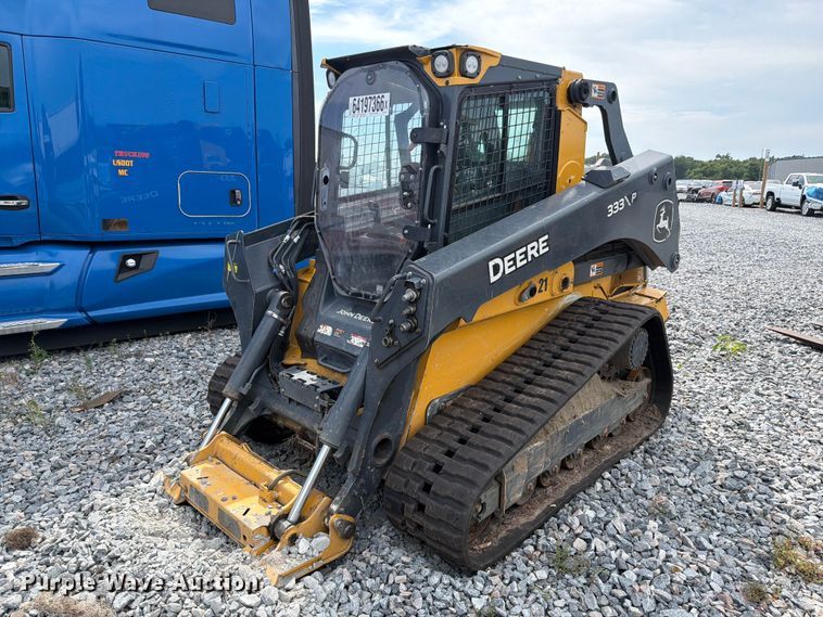 2025 John Deere 333P-Tier tracked skid steer loader - YA4662
