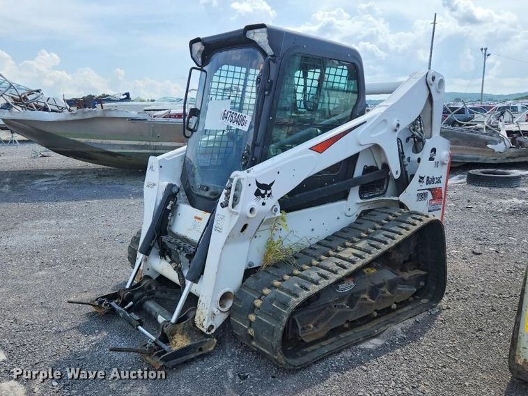 2019 Bobcat T650 tracked skid steer loader - YA4725