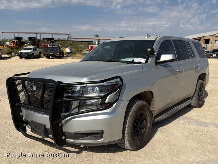 2016 Chevrolet Tahoe Police SUV - DV8609