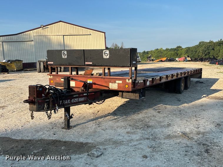 1997 Trail-Eze Dakota equipment trailer - DZ4682