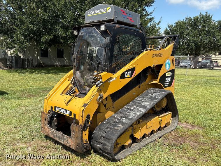 Caterpillar 299C tracked skid steer loader - EU0781