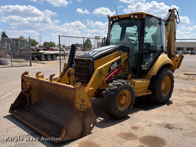 2008 Caterpillar 420E backhoe - EW8763