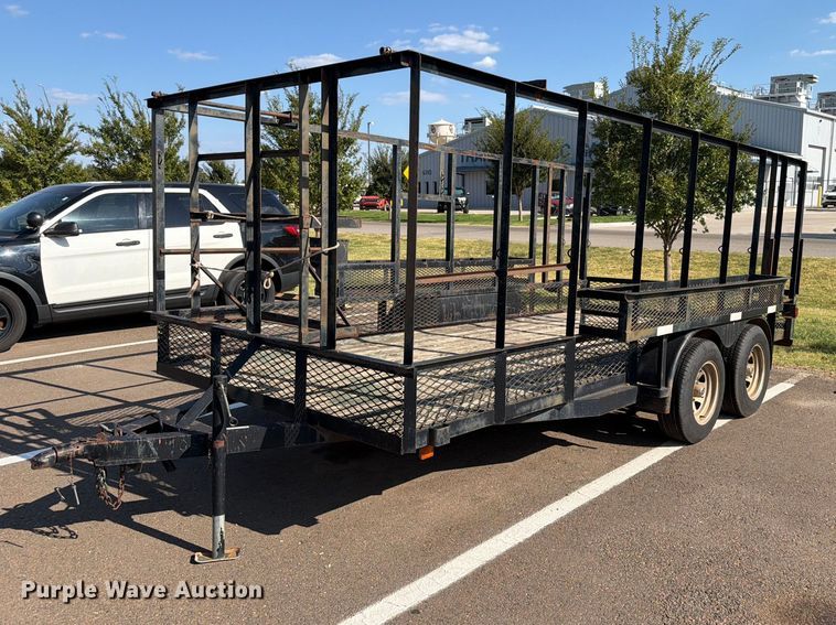 2009 Tuff-Bilt Manufacturing Inc utility trailer - EW8767