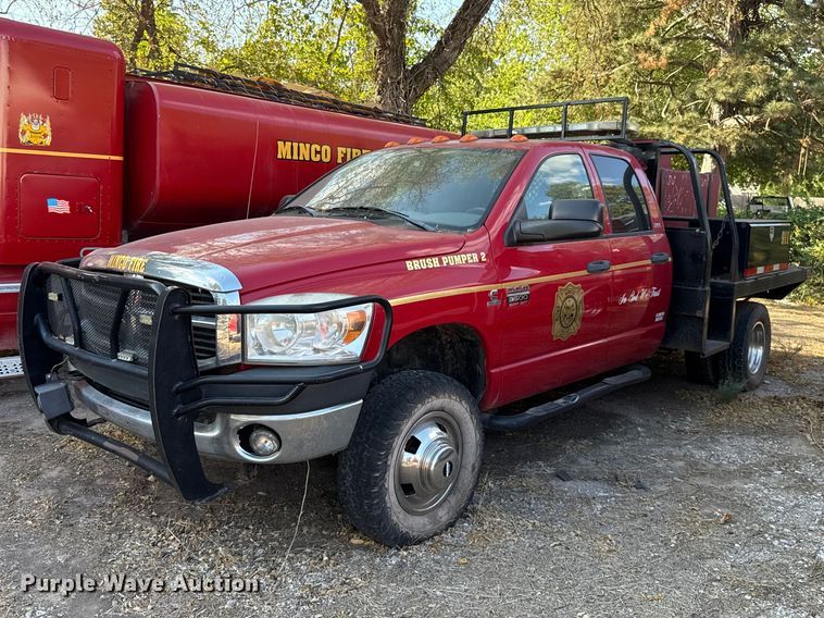 2007 Dodge Ram 3500 brush fire truck - FC4258