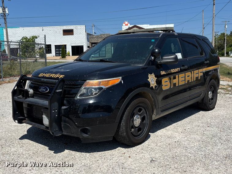 2015 Ford Explorer Police Interceptor SUV - FG0625
