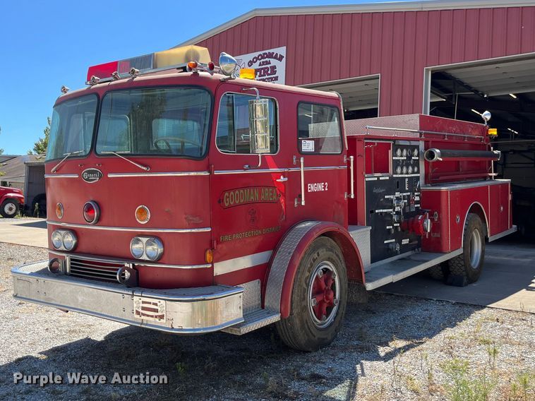 1971 International Harvester General C0-8190 pumper fire truck - FG0642