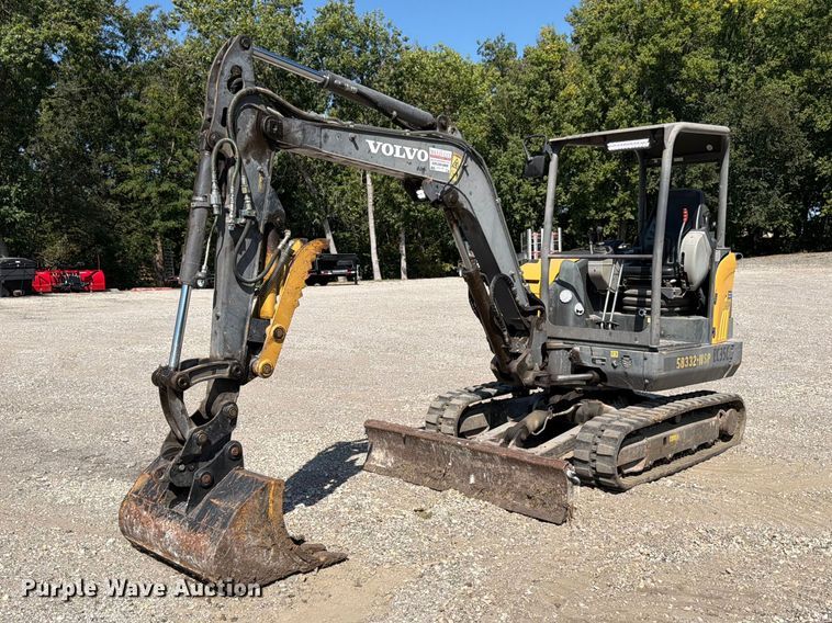 2011 Volvo EC35C mini excavator - FK3418