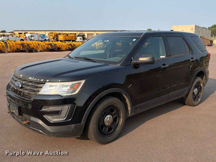 2017 Ford Explorer Police Interceptor SUV - FT6506