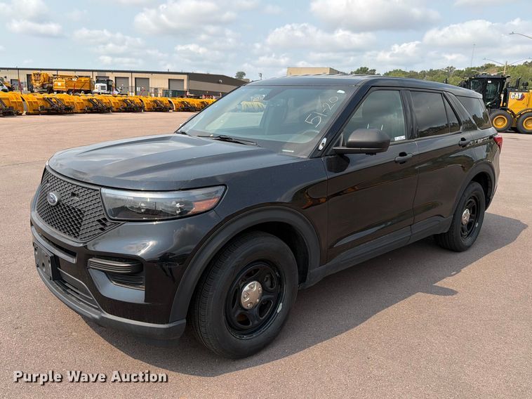 2021 Ford Explorer Police Interceptor SUV - FT6510
